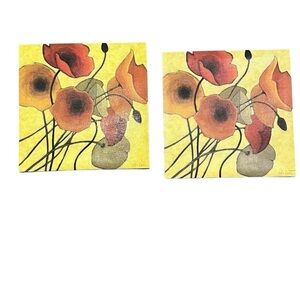 2 Art Prints - 11.5” x 11.5” x 1.5”